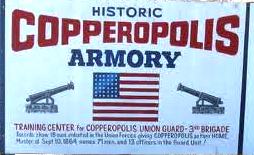 Old Armory Sign